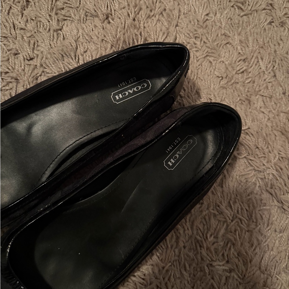 Coach Black Flats - Picture 3 of 3